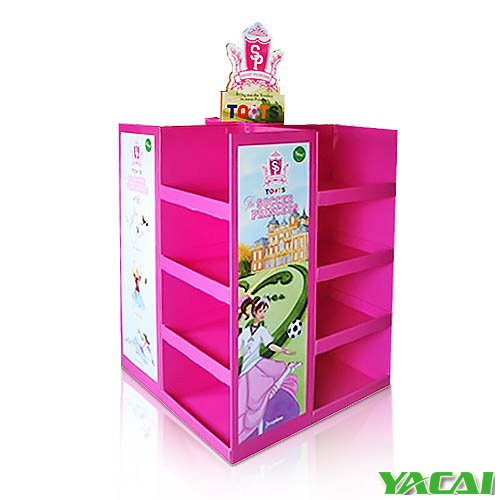 雅彩公司紙堆頭是商場重要的陳列促銷展示