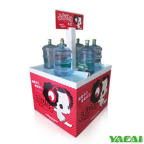 超市紙堆頭，紙堆箱的產品特點