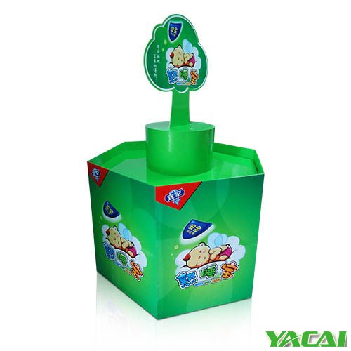 紙貨架/紙展示架具有提高商品形象和企業知名度